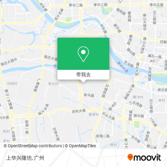 上华兴隆坊地图