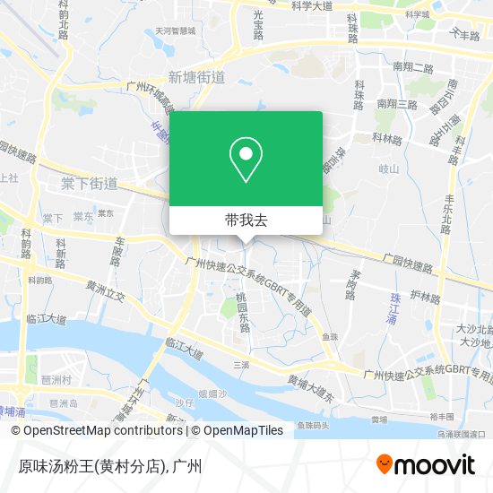 原味汤粉王(黄村分店)地图