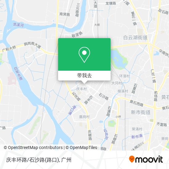 庆丰环路/石沙路(路口)地图