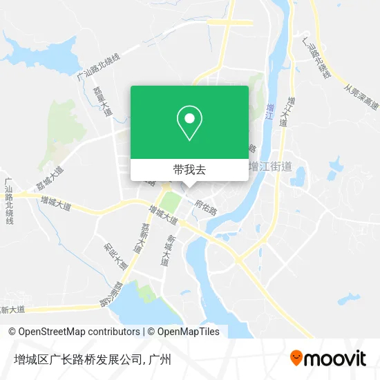 增城区广长路桥发展公司地图