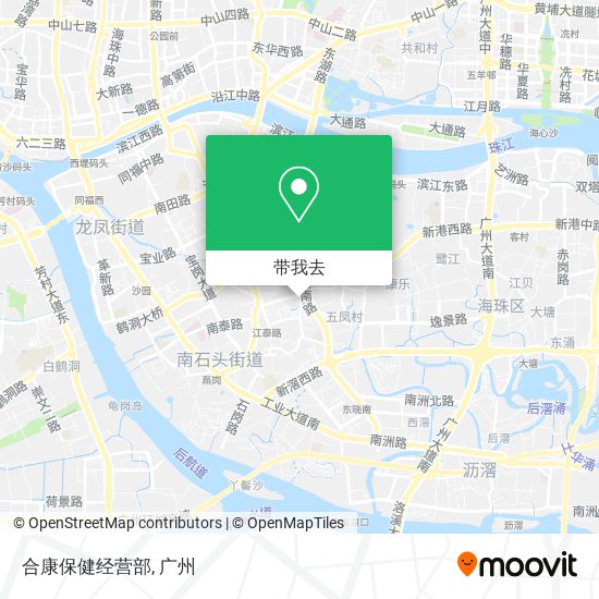 合康保健经营部地图
