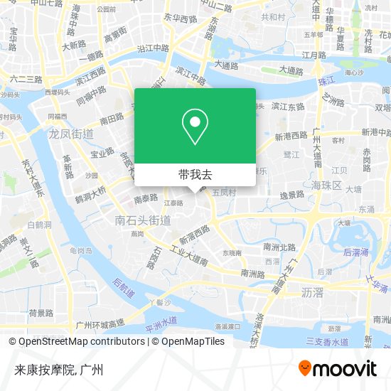 来康按摩院地图