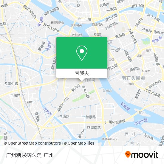 广州糖尿病医院地图