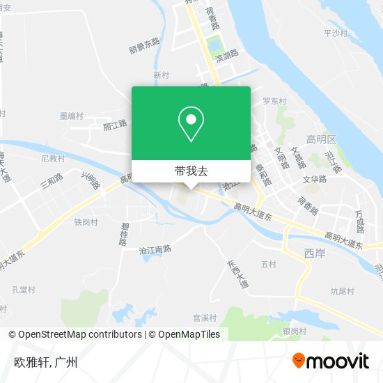 欧雅轩地图