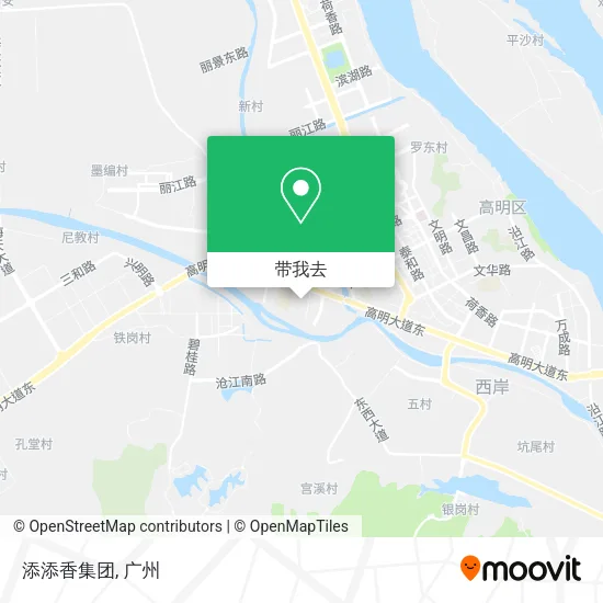 添添香集团地图