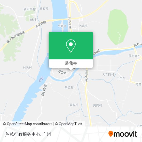 芦苞行政服务中心地图