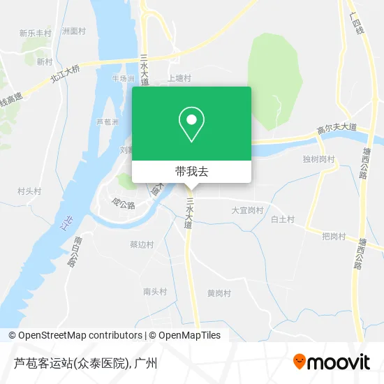 芦苞客运站(众泰医院)地图