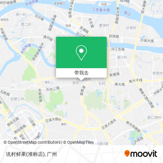诜村鲜果(准称店)地图