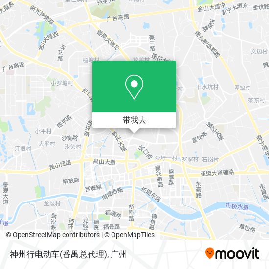 神州行电动车(番禺总代理)地图