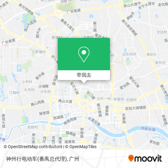 神州行电动车(番禺总代理)地图