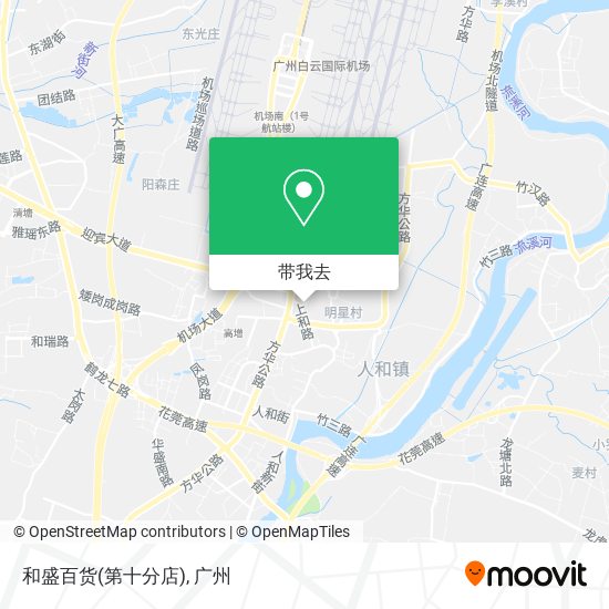 和盛百货(第十分店)地图