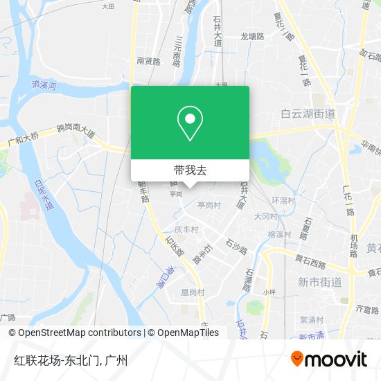 红联花场-东北门地图