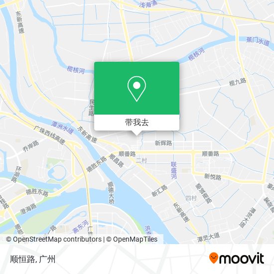 顺恒路地图