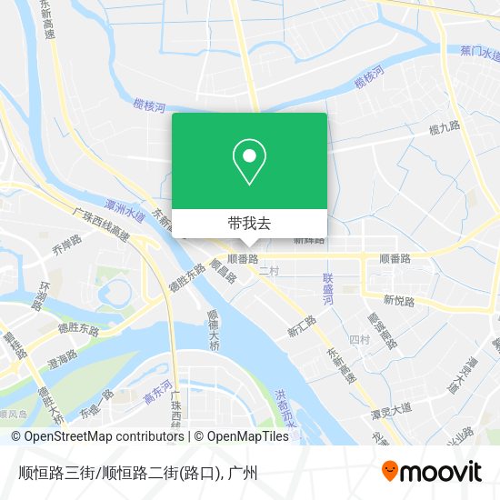顺恒路三街/顺恒路二街(路口)地图