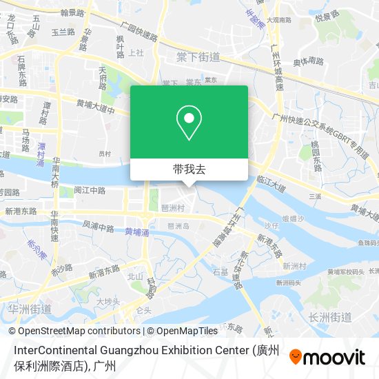 InterContinental Guangzhou Exhibition Center (廣州保利洲際酒店)地图