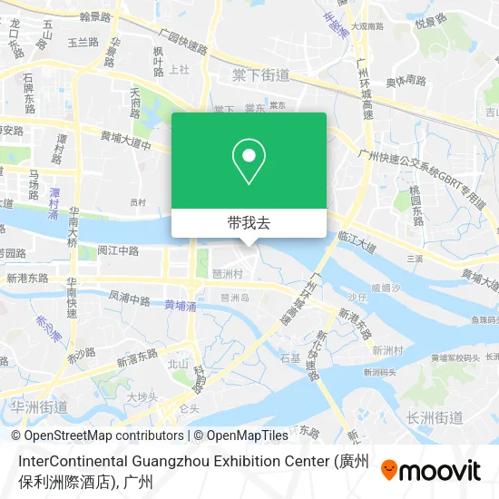 InterContinental Guangzhou Exhibition Center (廣州保利洲際酒店)地图