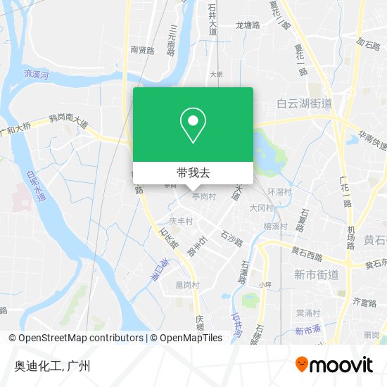 奥迪化工地图
