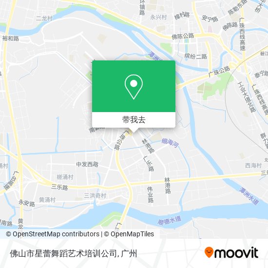 佛山市星蕾舞蹈艺术培训公司地图