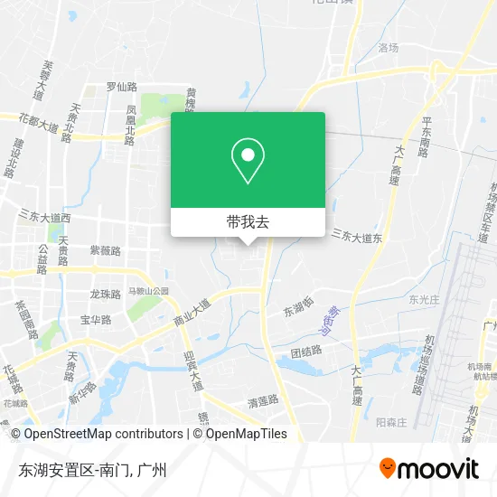 东湖安置区-南门地图