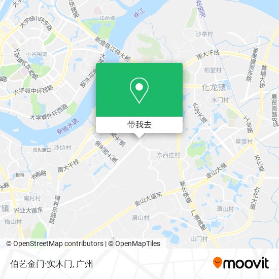 伯艺金门·实木门地图