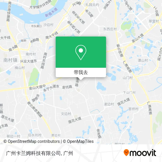 广州卡兰姆科技有限公司地图