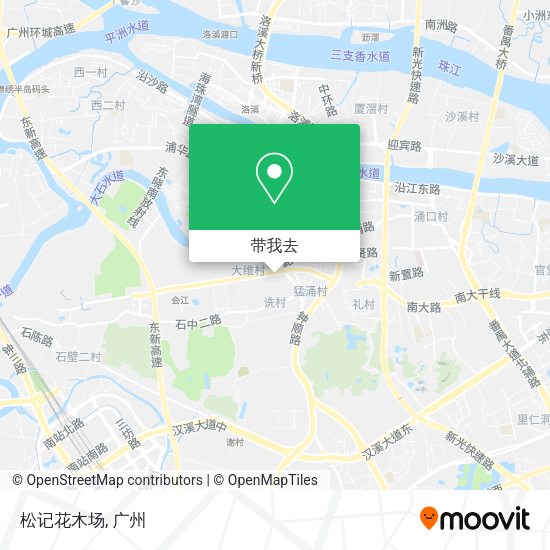 松记花木场地图