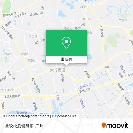 圣锐松筋健身馆地图