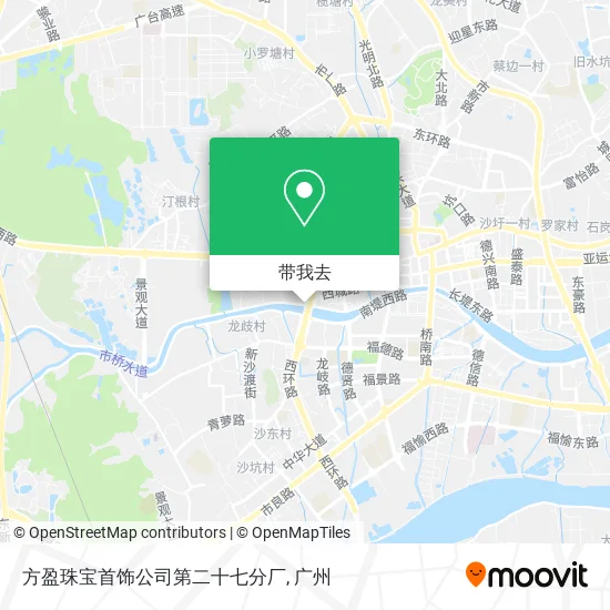 方盈珠宝首饰公司第二十七分厂地图