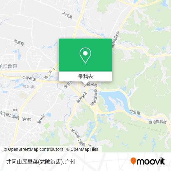 井冈山屋里菜(龙陂街店)地图