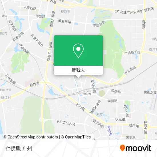 仁候里地图
