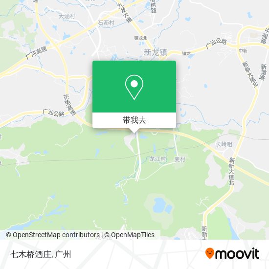 七木桥酒庄地图
