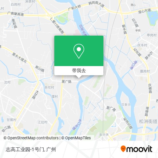 志高工业园-1号门地图