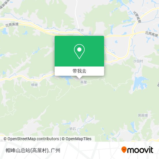帽峰山总站(高屋村)地图