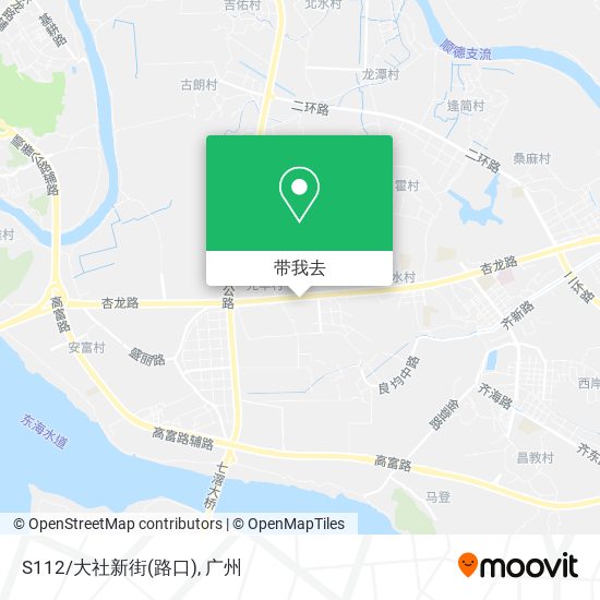 S112/大社新街(路口)地图