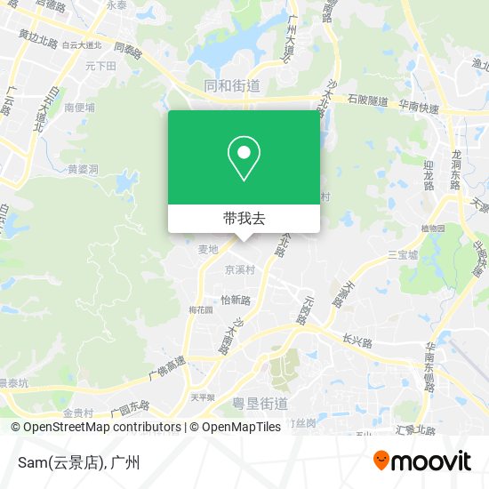 Sam(云景店)地图