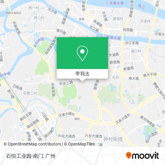 石恒工业园-南门地图