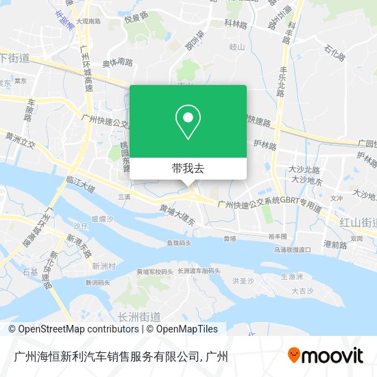 广州海恒新利汽车销售服务有限公司地图