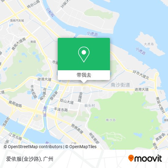 爱依服(金沙路)地图