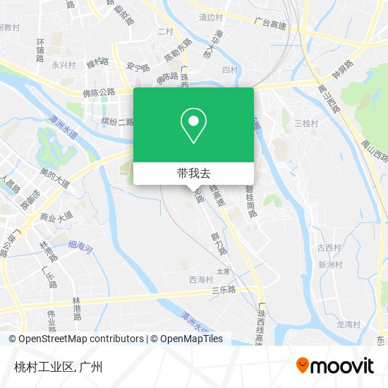 桃村工业区地图