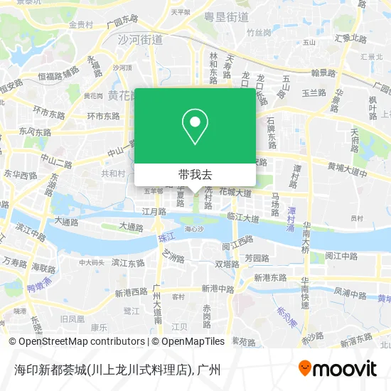 海印新都荟城(川上龙川式料理店)地图