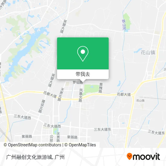 广州融创文化旅游城地图