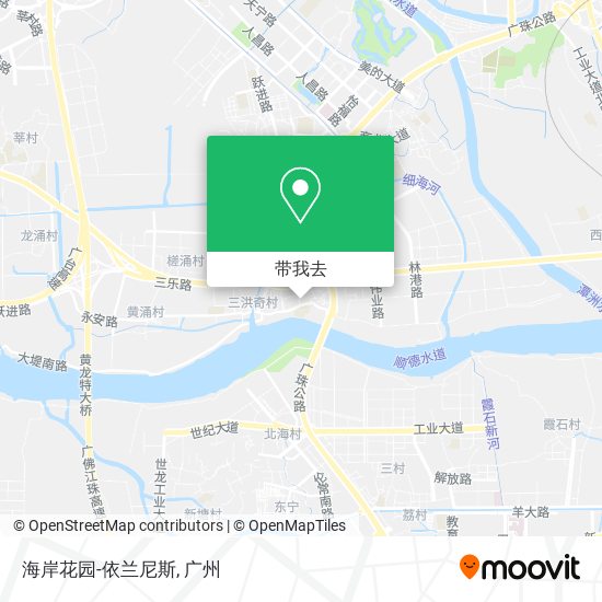 海岸花园-依兰尼斯地图