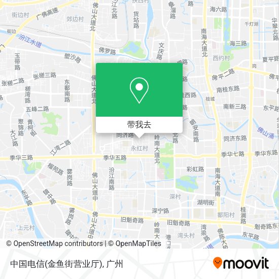中国电信(金鱼街营业厅)地图