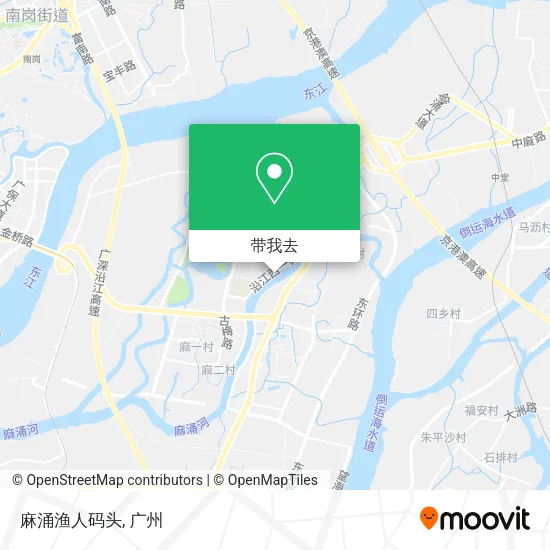 麻涌渔人码头地图