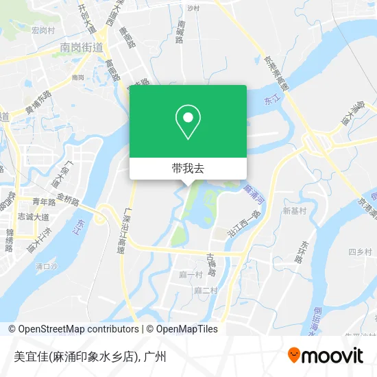 美宜佳(麻涌印象水乡店)地图