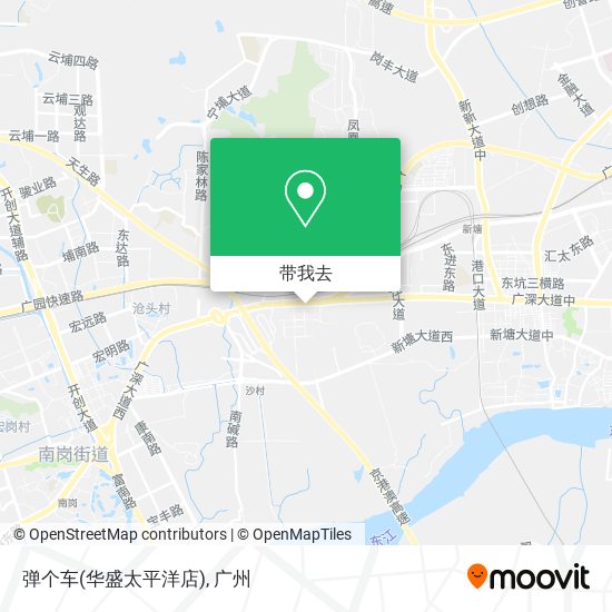 弹个车(华盛太平洋店)地图