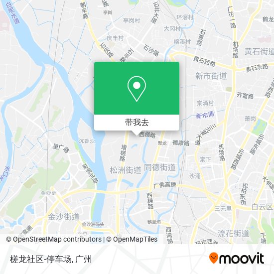槎龙社区-停车场地图
