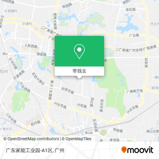 广东家能工业园-A1区地图