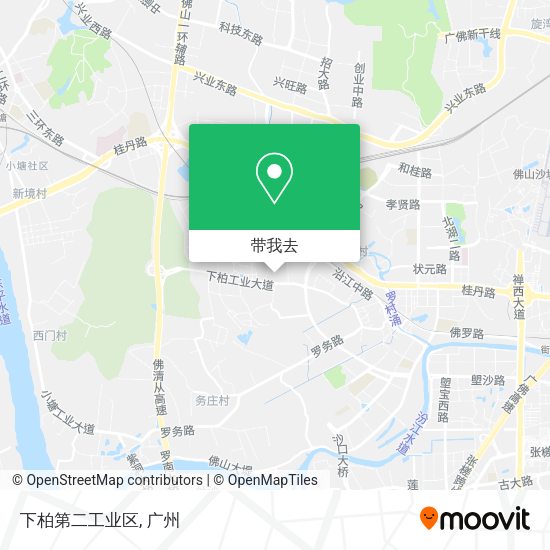 下柏第二工业区地图