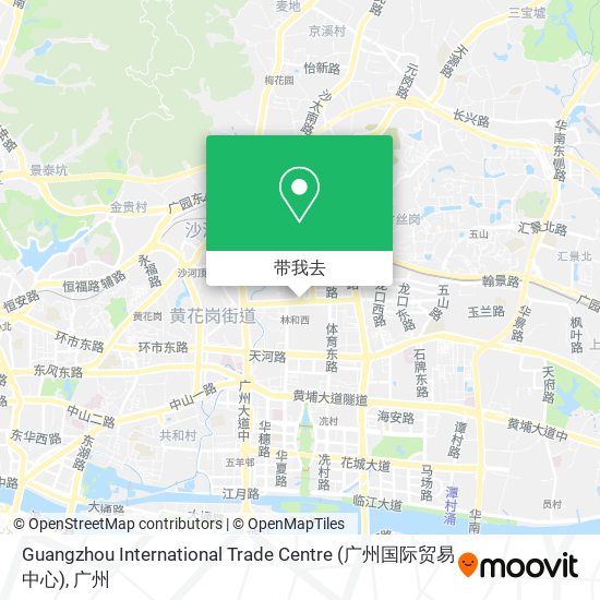 Guangzhou International Trade Centre (广州国际贸易中心)地图
